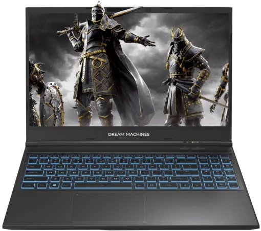 Ноутбук Dream Machines RG3060-15 15.6FHD IPS, Intel i5-12500H, 16GB, F1TB, NVD3060-6, DOS, чорний