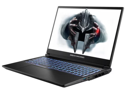 Ноутбук Dream Machines RG5070-15 15.6FHD IPS, Intel i9-14900HX, 32GB, F2TB, NVD5070-8, DOS, чорний