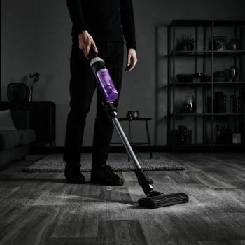 Пилосос Rowenta безпровідний X-Nano Essential, 100Вт, конт пил -0.4л, автон. робота до 40хв, НЕРА, фіолетово-чорний