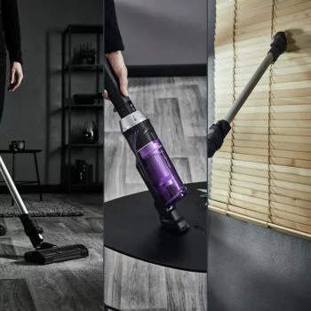 Пилосос Rowenta безпровідний X-Nano Essential, 100Вт, конт пил -0.4л, автон. робота до 40хв, НЕРА, фіолетово-чорний