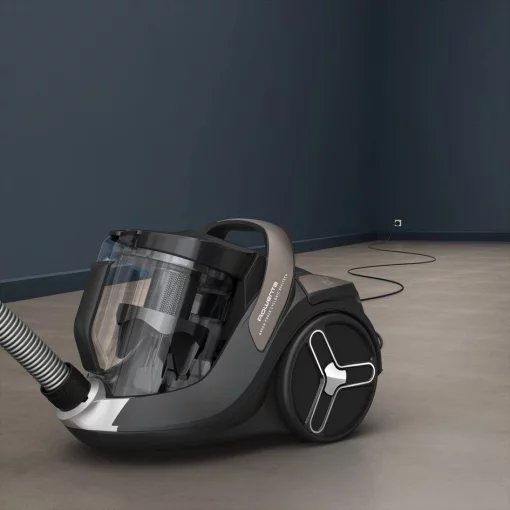 Пилосос Rowenta контейнерний Green Force Cyclnic Effitech+, 500Вт, конт пил -2.5л, НЕРА, чорний