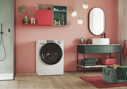 Пральна машина Candy фронтальна, 14кг, 1400, A, 67см, дисплей, пара, інвертор, білий