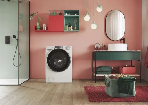 Пральна машина Candy фронтальна, 14кг, 1400, A, 67см, дисплей, пара, інвертор, білий