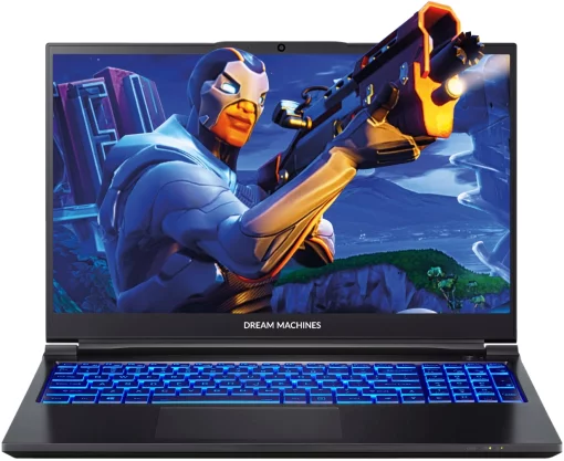 Ноутбук Dream Machines RS3080-15 15.6UHD OLED, Intel i7-12700H, 64GB, F1TB, NVD3080Ti-16, DOS, чорний