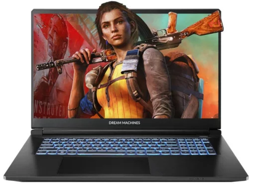Ноутбук Dream Machines RT5060-17 17.3FHD IPS, AMD R7-260, 32GB, F2TB, NVD5060-8, DOS, чорний