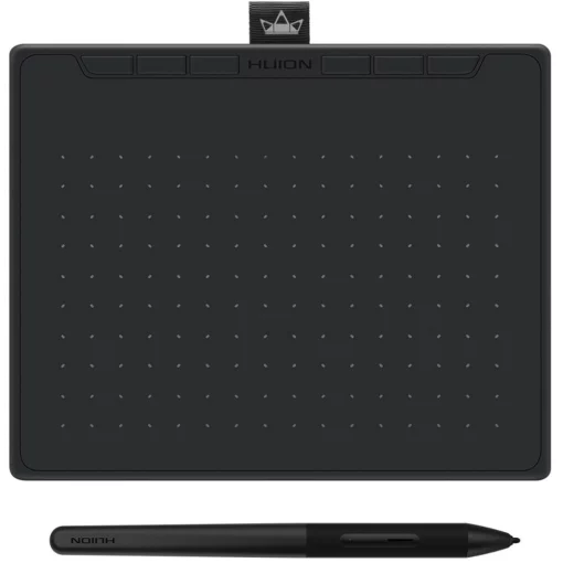 Графічний планшет Huion 6.3"x3.9" RTS-300, USB-C, чорний