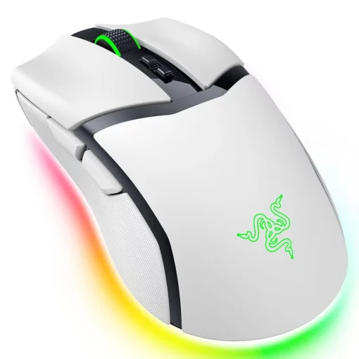 Миша Razer Cobra Pro, RGB, USB-A/WL/BT, білий