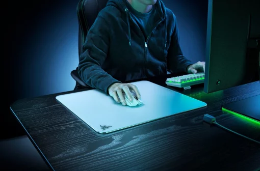 Ігрова поверхня Razer Atlas, L (450x400x5мм), білий