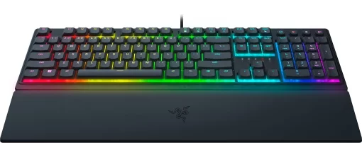Клавіатура механічна Razer Ornata V3 104key, Mecha-Membrane Switch, USB-A, EN/UK, RGB, чорний