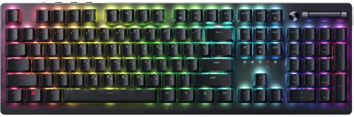 Клавіатура механічна Razer DeathStalker V2 105key, Red Switch, USB-A, EN/RU, RGB, чорний
