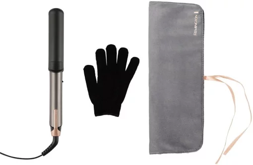 Випрямляч 2в1 Remington One Straight&Curl, 2в1 випрямляч та плойка, темп.режимів-5, 150-230С, кейс та рукавичка в комплекті, кераміка, чорний