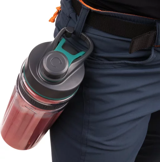 Блендер для смузі Sencor стаціонарний 800Вт, 2 ємності, чаша-600мл, титанові леза, вакуумні кришки, зелений