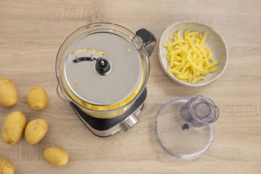 Кухонна машина Gorenje 1500Вт, чаша-пластик, корпус-метал/пластик, чорний