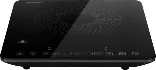 Плитка настільна Sencor індукційна, комфорок - 1 на 2кВт, керування - сенсорне, чорний