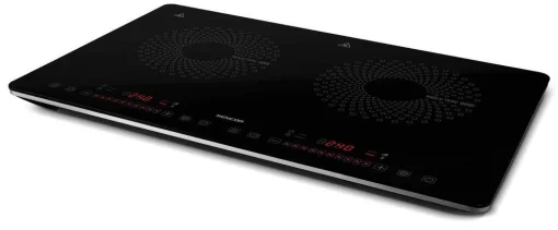 Плитка настільна Sencor індукційна , комф. - 2, 1.4+2Вт,  управл - сенсор, чорний