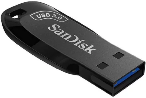 Накопичувач SanDisk   32GB USB 3.0 Type-A Ultra Shift Чорний