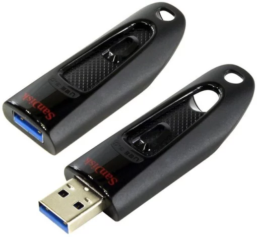Накопичувач SanDisk   64GB USB 3.0 Type-A Ultra Чорний