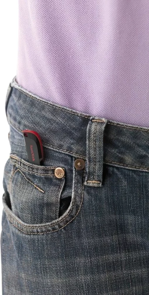 Накопичувач SanDisk   32GB USB 2.0 Type-A Cruzer Blade Чорний