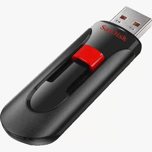 Накопичувач SanDisk   32GB USB 3.0 Type-A Cruzer Glide Чорний