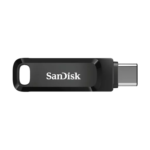 Накопичувач SanDisk   64GB USB 3.1 Type-A + Type-C Ultra Dual Drive Go Чорний