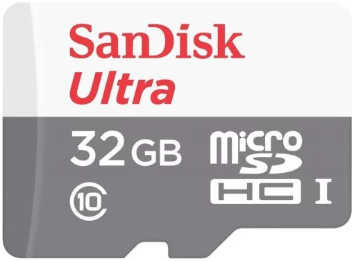 Карта пам'яті SanDisk microSD   32GB C10 UHS-I R100MB/s Ultra