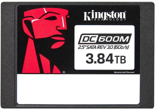 Накопичувач SSD Kingston 2.5" 3.8TB SATA DC600M