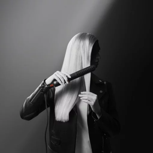 Випрямляч Rowenta x Karl Lagerfeld Optiliss II, >240Вт, темп.режимів-10, 130-230С, кераміка, турмалін , чорний