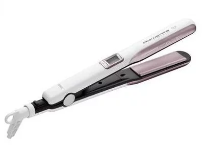 Випрямляч Rowenta Premium Care, 32Вт, темп.режимів-4, 130-200С, дисплей, іонізація, кераміка, білий