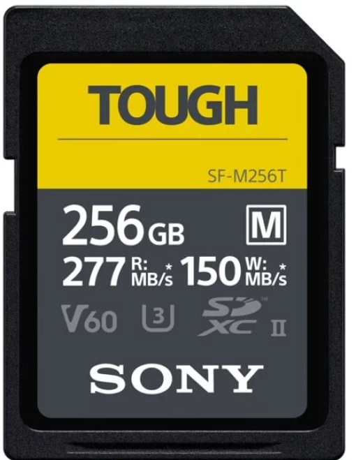 Карта пам'яті Sony SDXC 256GB C10 UHS-II U3 V60 R277/W150MB/s Tough
