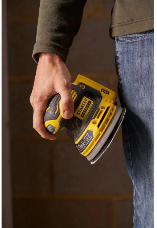 Шліфмашина ексцентрикова акумуляторна безщіткова STANLEY FATMAX SFMCW220D1S