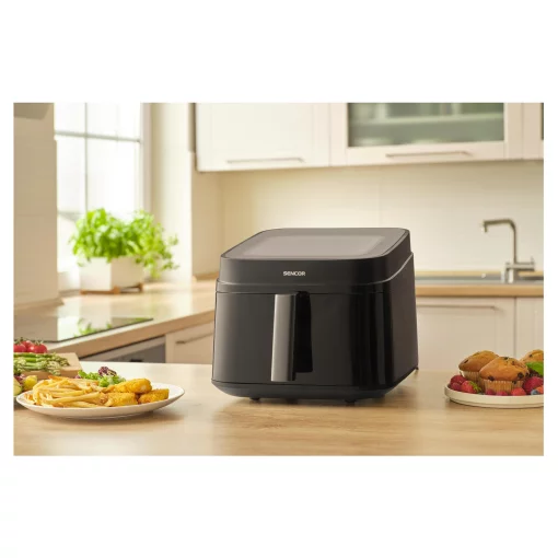 Мультипіч Sencor Vita 1700Вт, чаша-6,5л, сенсорне керув., з віконцем, 12 програм, пластик, чорний
