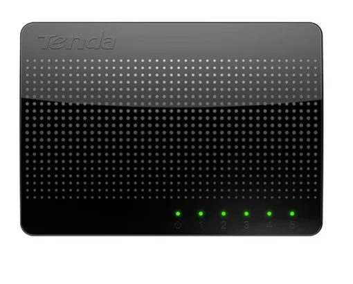 Комутатор TENDA SG105 5xGE, Некерований