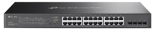Комутатор TP-LINK SG2428LP 24xGE(16xPoE), 4xSFP, 150Вт, керований