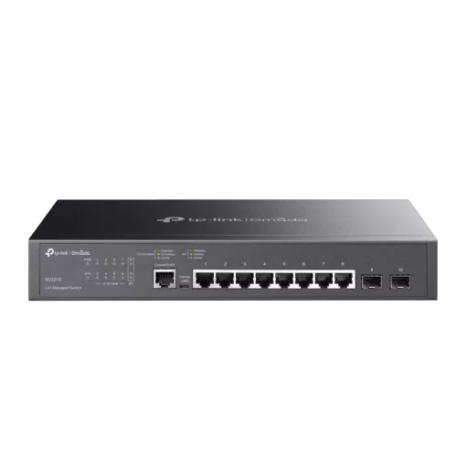 Комутатор TP-LINK SG3210 8xGE, 2xSFP, Керований L2+