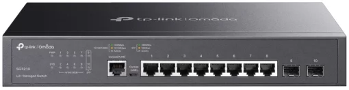 Комутатор TP-LINK SG3210 8xGE, 2xSFP, Керований L2+