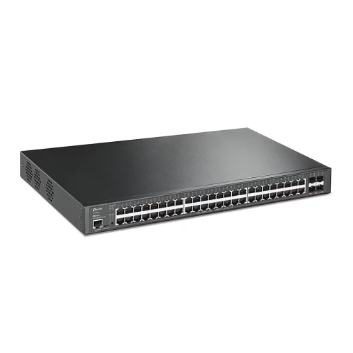 Комутатор TP-LINK SG3452XP 48xGE (48xPoE), 4xSFP+, 500Вт, Керований L2