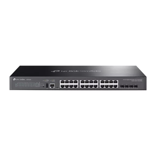 Комутатор TP-LINK SG5428X 24xGE, 4xSFP+, Керований L3