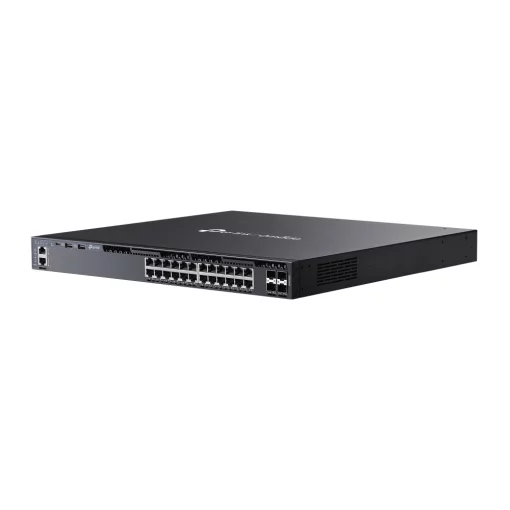 Комутатор TP-LINK SG6428XHP 24xGE (24xPoE), 4xSFP+, 720Вт, Керований L3