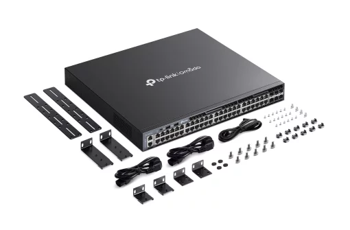 Комутатор TP-LINK SG6654X 48xGE, 6xSFP+, Керований L3