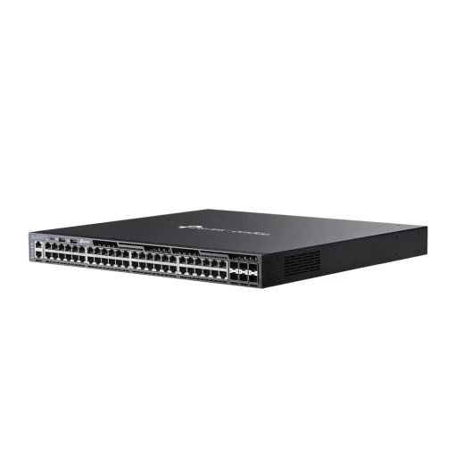 Комутатор TP-LINK SG6654XHP 48xGE (48xPoE), 6xSFP+, 1440Вт, Керований L3