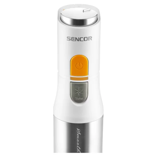 Блендер Sencor заглибний 1200Вт, 5в1, чаша-800мл, спінювач молока, білий