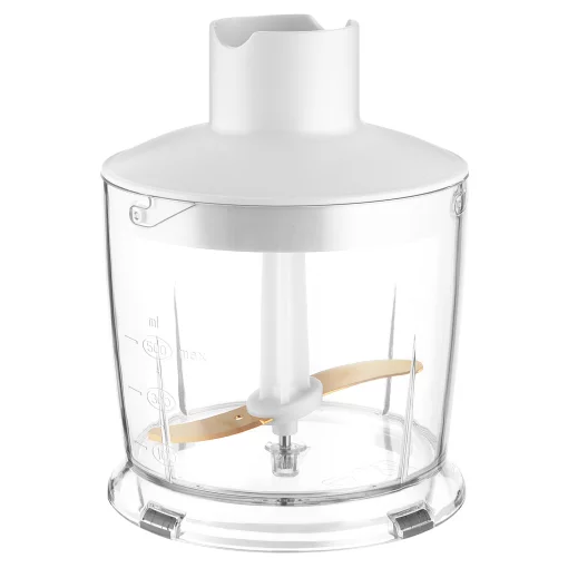 Блендер Sencor заглибний 1200Вт, 6в1, чаша-800мл, спінювач молока, білий