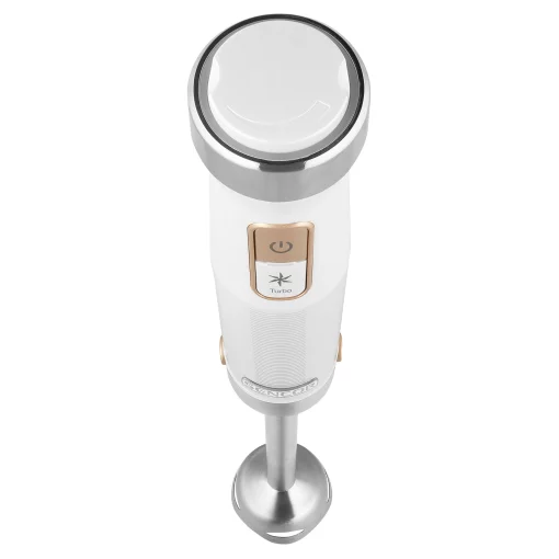 Блендер Sencor заглибний 1500Вт, 10в1, чаша-800мл, млин для спецій, спінювач молока, білий