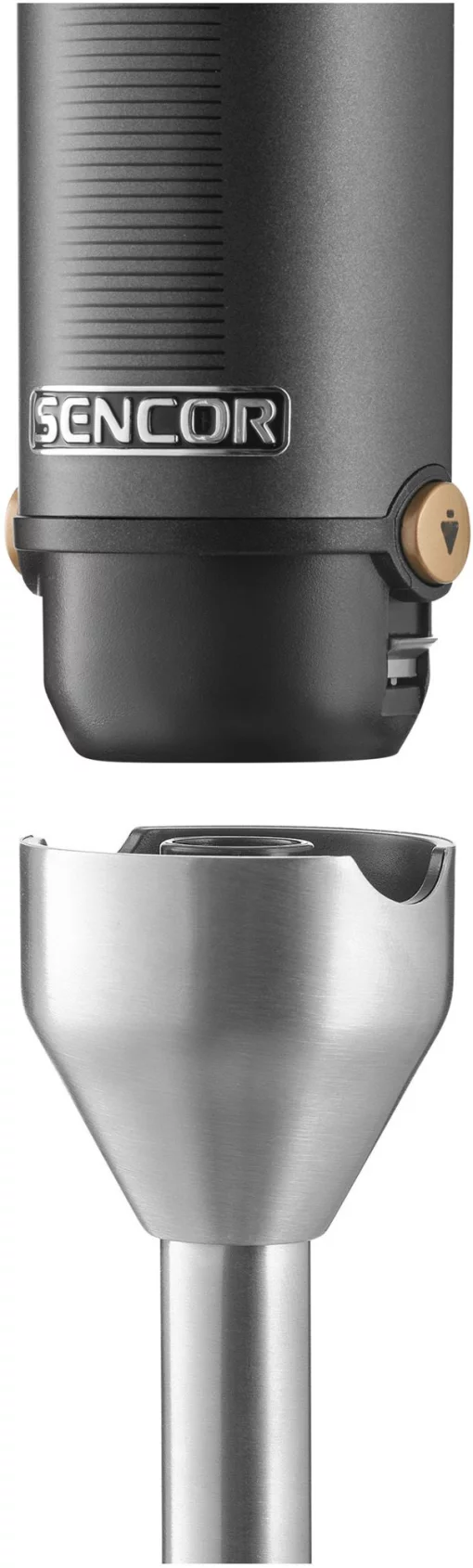 Блендер Sencor заглибний 1500Вт, 10в1, чаша-800мл, млин для спецій, спінювач молока, чорний