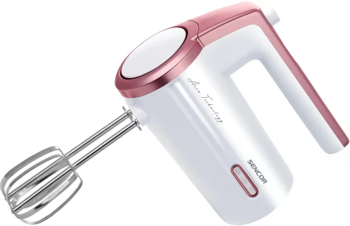 Міксер Sencor ручний Accu technology, 50Вт, насадки-2, безпровідний, USB-C, білий