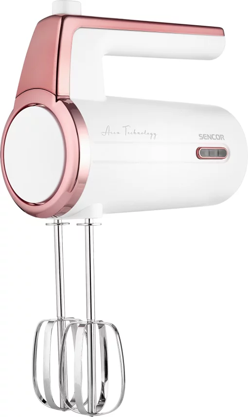 Міксер Sencor ручний Accu technology, 50Вт, насадки-2, безпровідний, USB-C, білий