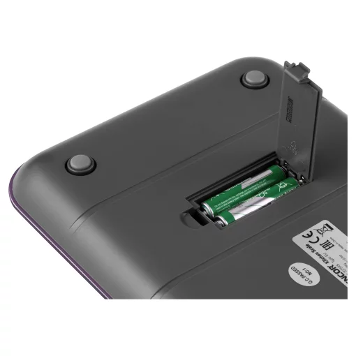 Ваги Sencor кухонні, 5кг, підключення до смартфону, AAAx2, пластик, фіолетовий