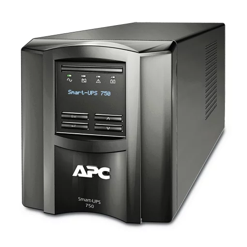 Джерело безперебійного живлення APC Smart-UPS 750VA/500W, LCD, USB, SmartConnect, 8xC13
