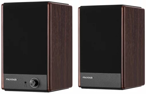 Акустична система MICROLAB SOLO 4 2.0, 60w, mini-jack/, коричневий