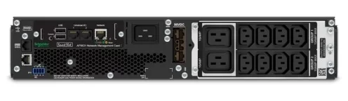Джерело безперебійного живлення APC Smart-UPS Online 3000VA/2700W, RM 2U, LCD, USB, RS232, Network Card, 8xC13, 2xC19